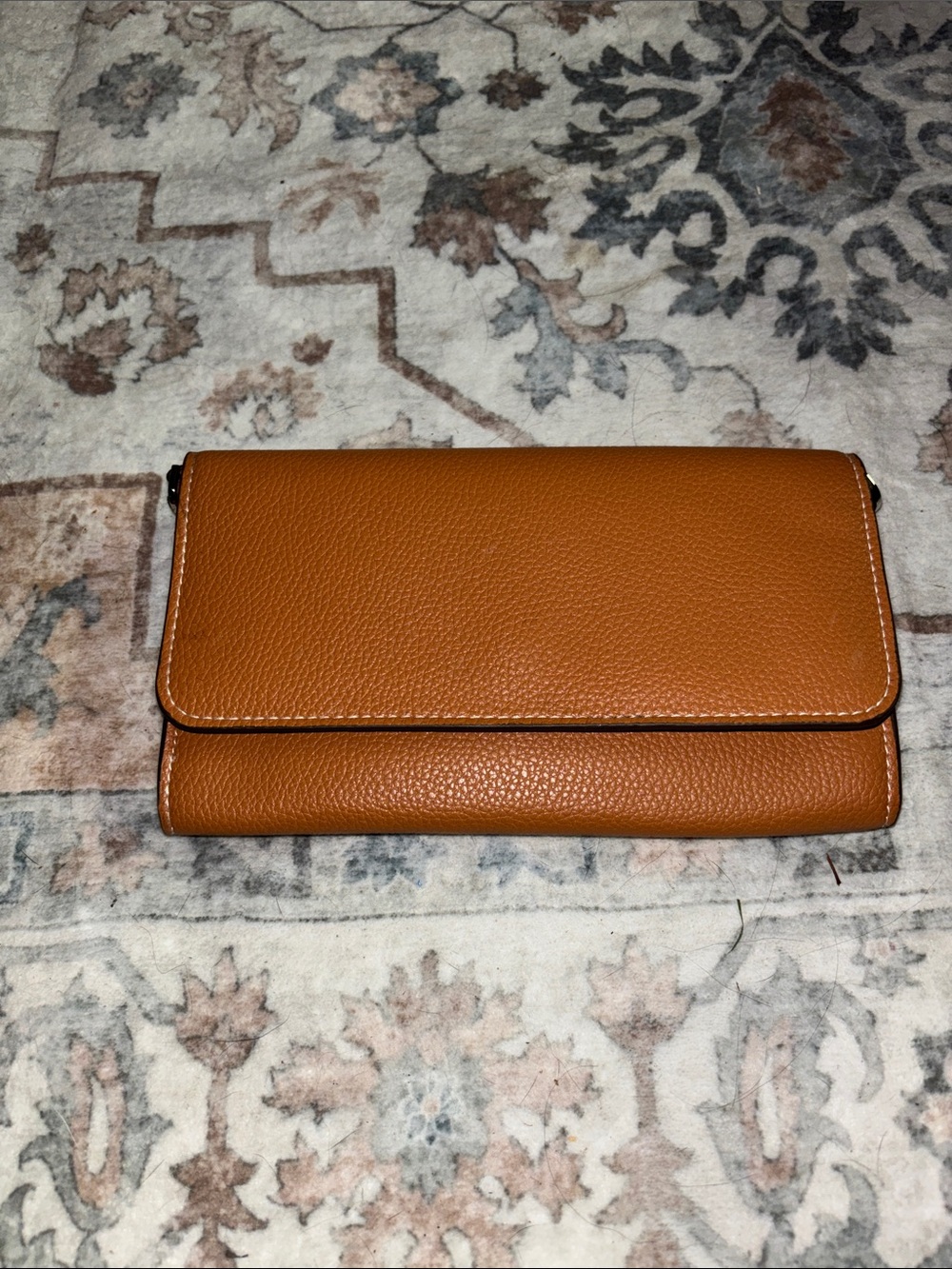 Vera Bradley Wallet Crossbody New Pecan